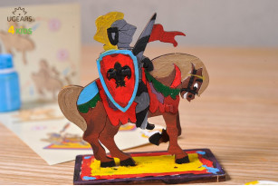 3D-Modell «Ritter» zum Bemalen
